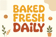 Garielos Mobegt Fun Playful Font, a Sans Serif Font by Maulana Creative (Thumbnail 2 of 7)