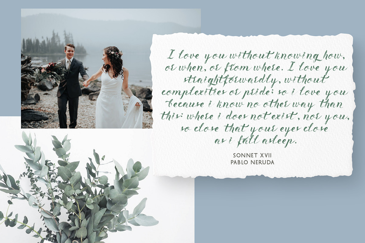 Emotions sans serif and SVG font duo preview 7