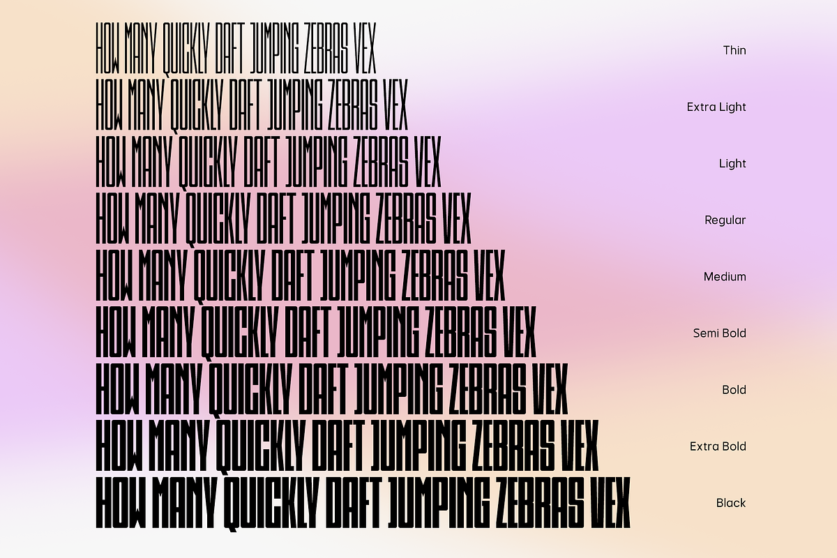 Psilograph - Extra Condensed, a Sans Serif Font by Sign Studio (Photo 2 of 11)