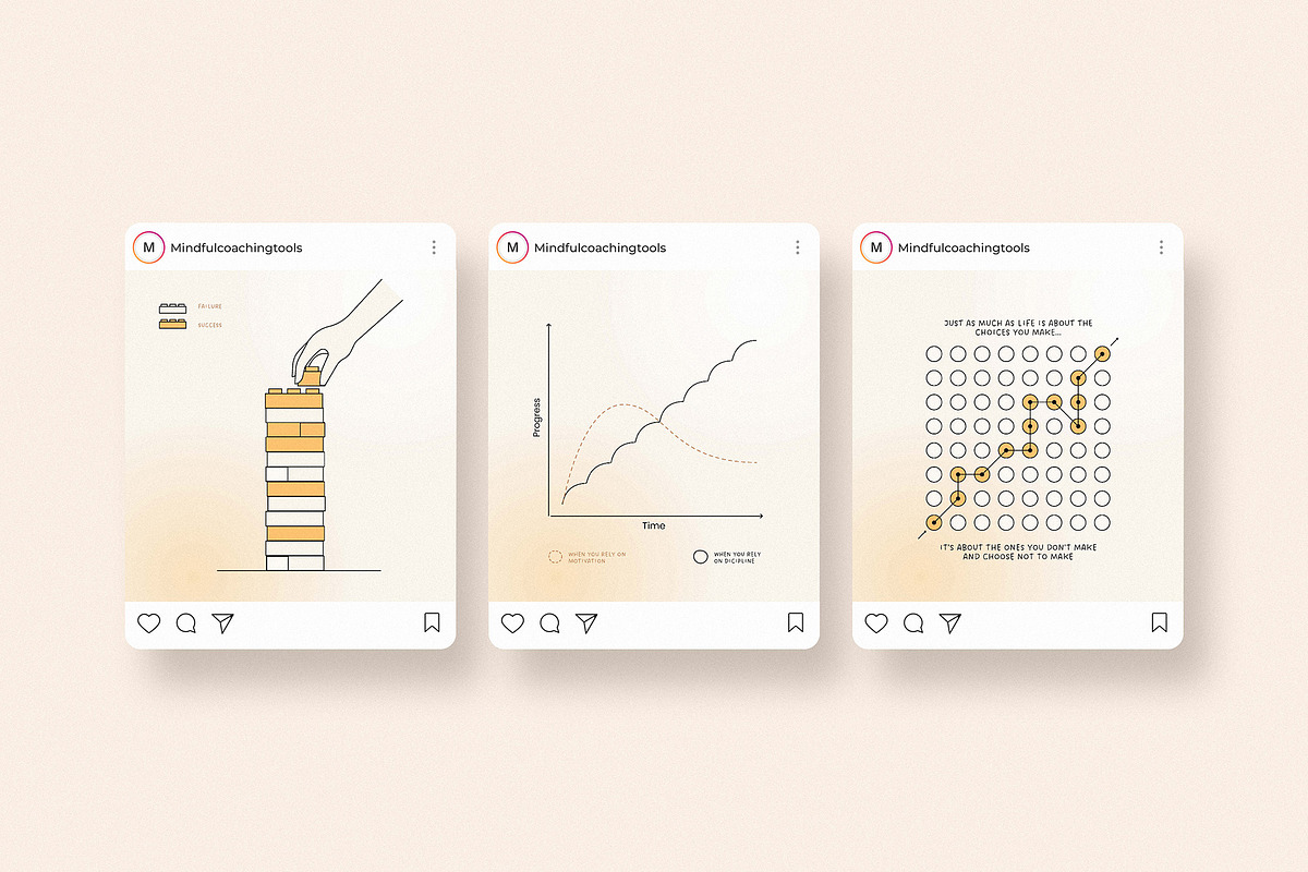 Success & Mindset Instagram Posts, a Social Media Template by AndrewPixel (Photo 7 of 11)