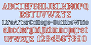 LifeAfterCollege, a Slab Serif Font by Ingrimayne Type (Thumbnail 6 of 8)