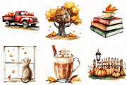 Autumn Aesthetic Elements Clipart, an Illustration by OK Design (Thumbnail 2 of 5)