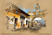 Urban Sketcher Photoshop Action, an Action Add-On by SlideSalad (Thumbnail 8 of 31)