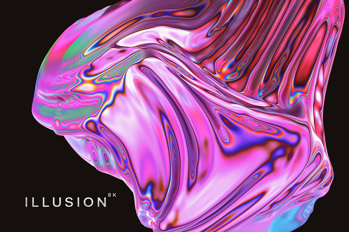 Illusion 8K: Optical Textures, an Object Graphic by RuleByArt (Photo 6 of 17)