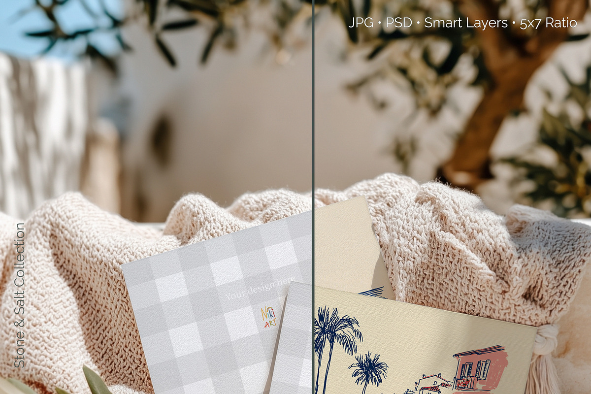 Mediterranean Frame & Card Mockups, a Household Mockup by NikiArts (Photo 13 of 18)