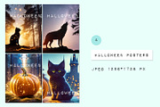 Halloween Mystical Posters JPEG, a Poster Template by kh_cat (Thumbnail 1 of 5)