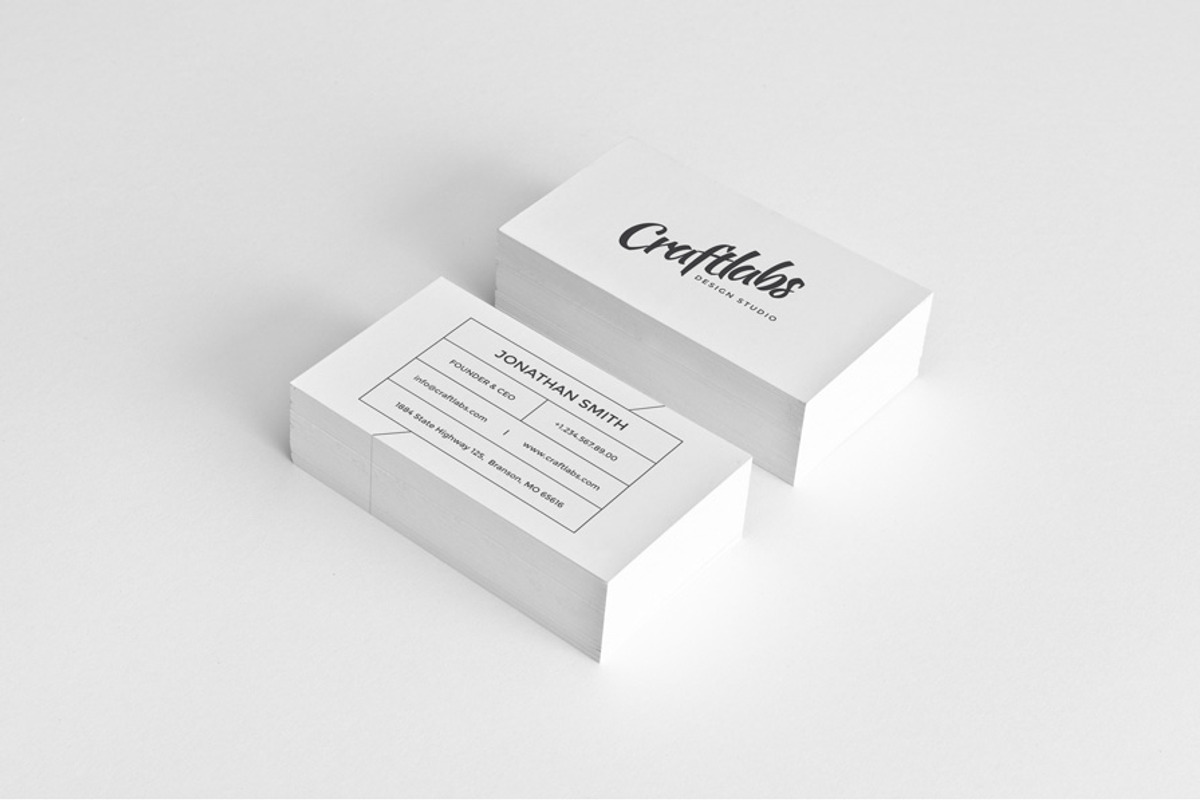 Simple Business Card Bundle - 3, a Business Card Template by ND Design (Photo 7 of 9)