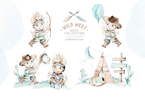 Wild West. Boys' World Collection