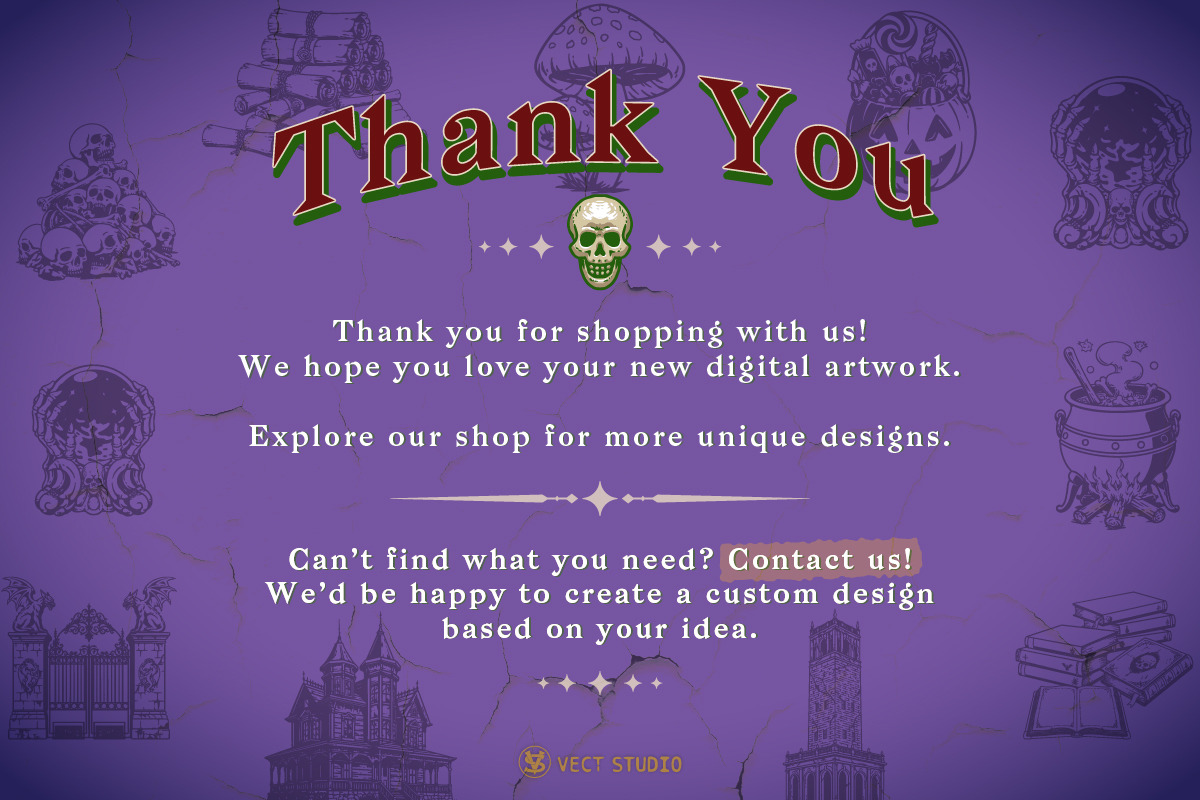 Halloween 209 Stamps Collection, a Brush Add-On by vectstudio (Photo 35 of 39)