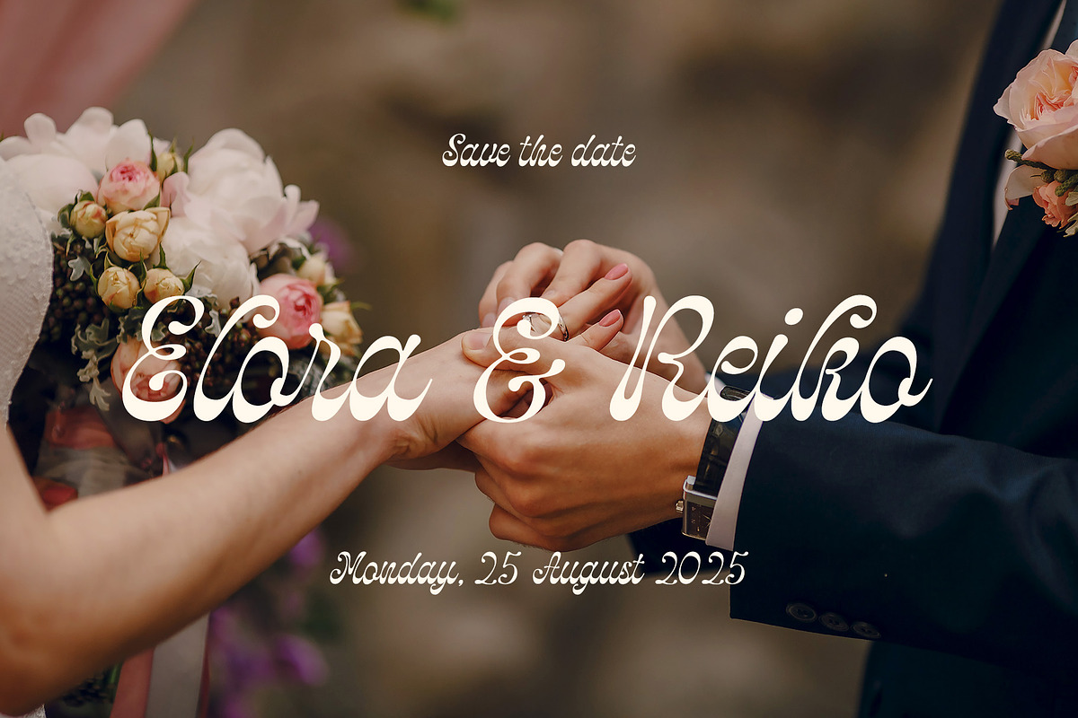 Monaris | Modern Retro Script Font, a Script Font by Typoraith Co (Photo 6 of 11)