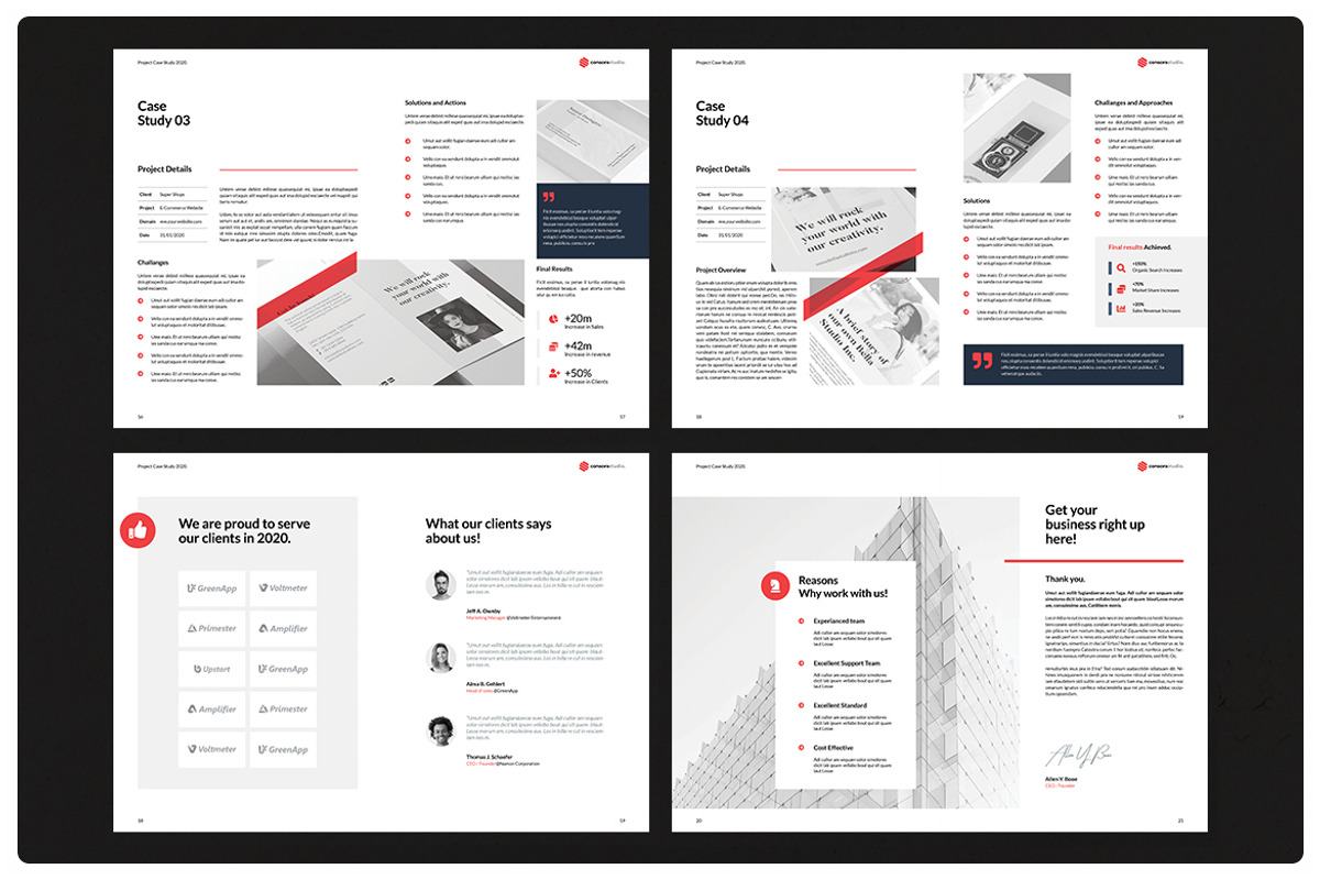 Case Study Brochure, a Brochure Template by StudioGraficso (Photo 8 of 10)