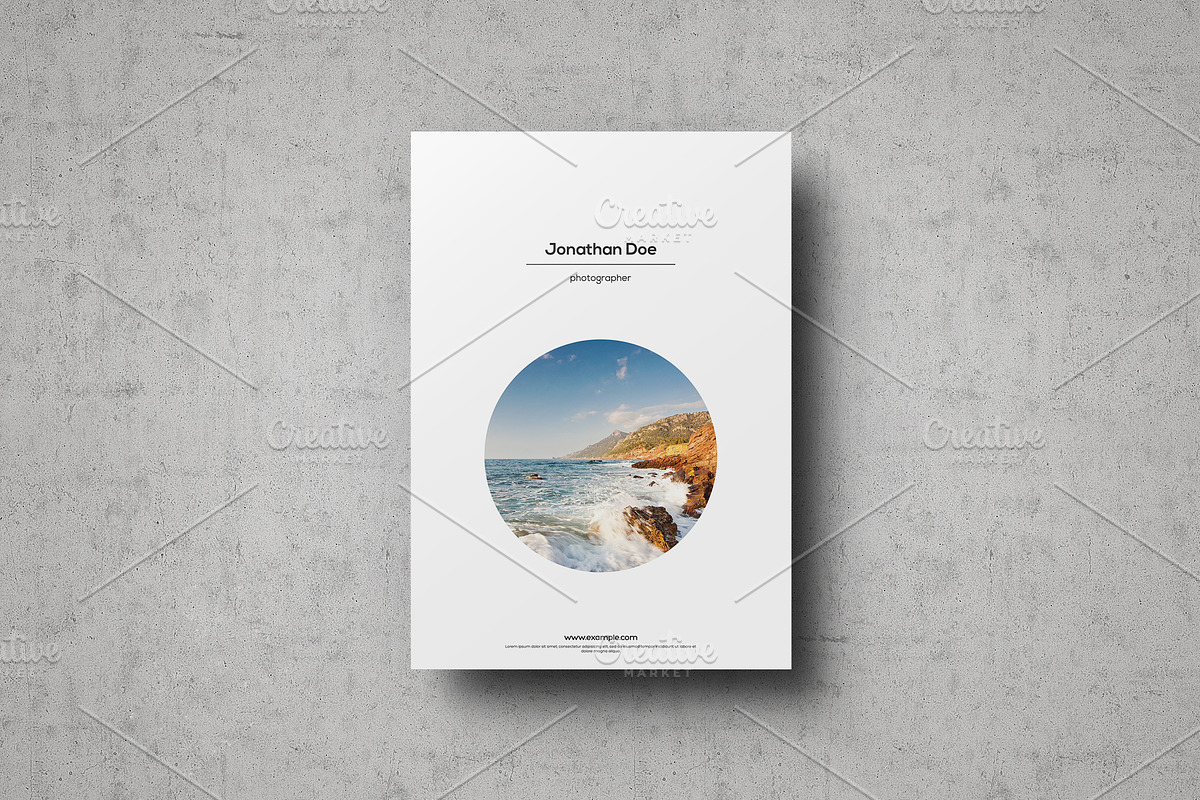 Multipurpose Portfolio Template, a Brochure Template by ShapShapy (Photo 1 of 14)