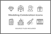54 Wedding Celebration Icons, a Duotone Icon by Furnace (Thumbnail 3 of 5)