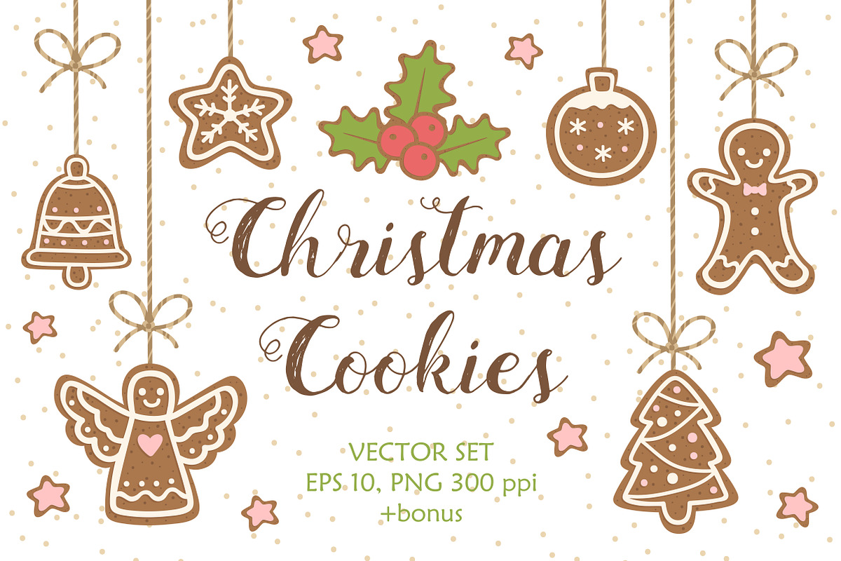 Christmas Cookies, a Decorative Illustration by Imaginasty (Photo 1 of 3)