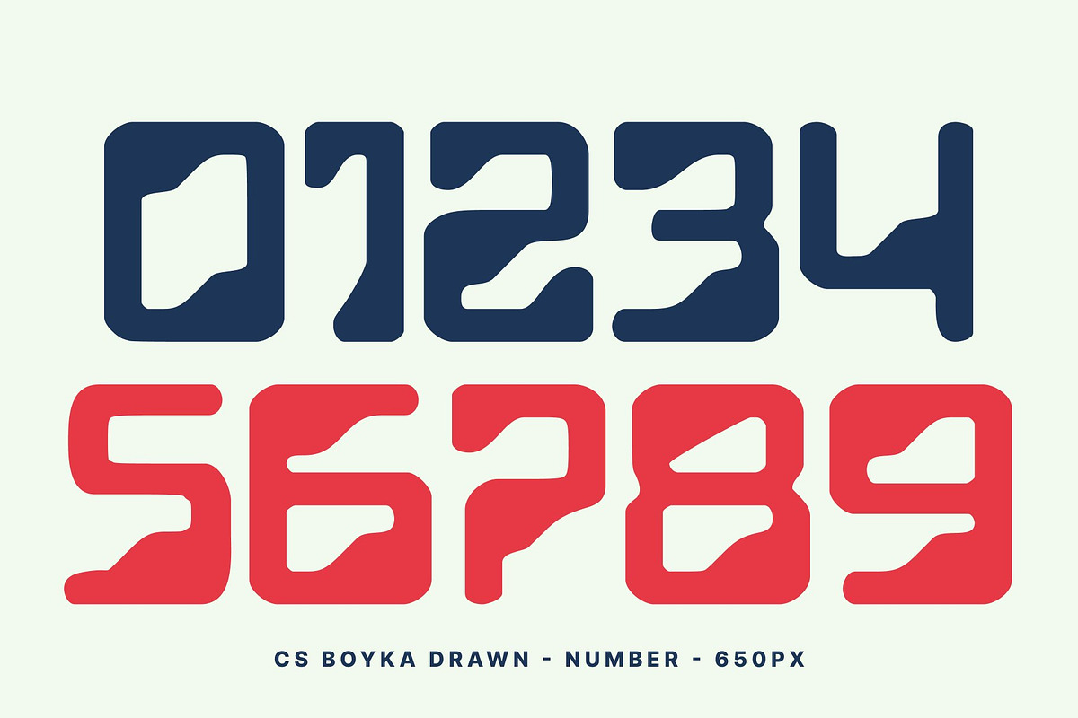 CS Boyka Drawn, a Sans Serif Font by Craft Supply Co. (Photo 6 of 8)