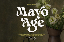 Mayo Age - Modern Vintage Serif Font