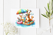 Summer Animals on Float Sublimation, a Graphic by CitraGraphics (Thumbnail 6 of 6)