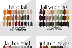 Seasonal Color Palette Bundle