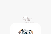 Robotic Puppy Clipart Set, a Decorative Illustration by Pati Charm Studio (Thumbnail 6 of 8)