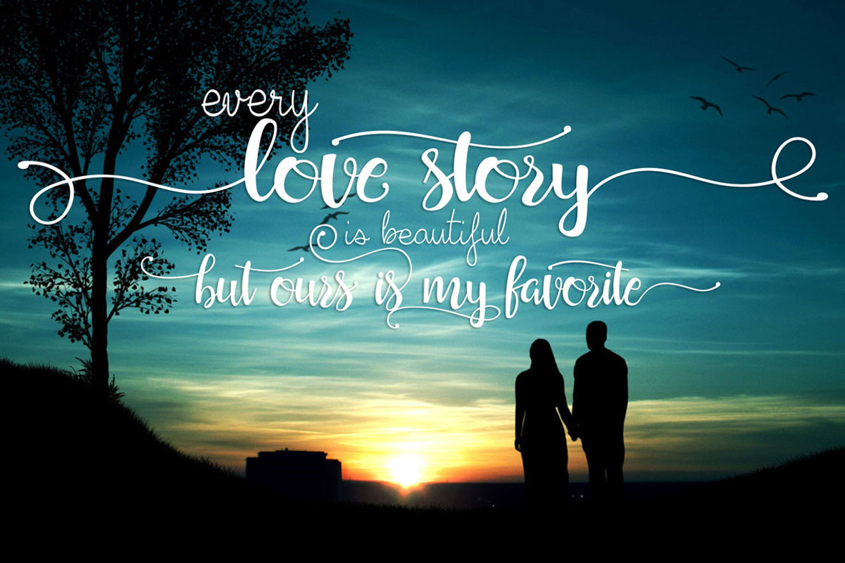 Saldina Script, a Script Font by vanroem (Photo 7 of 13)