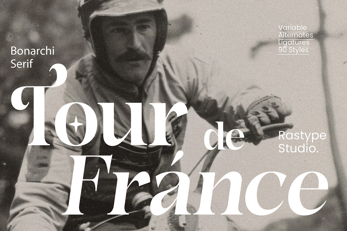 Bonarchi - Family Font, a Serif Font by Rastype (Photo 3 of 10)