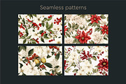 Christmas Patterns & Motifs, a Pattern Graphic by PREMIUMVECTOR (Thumbnail 6 of 8)