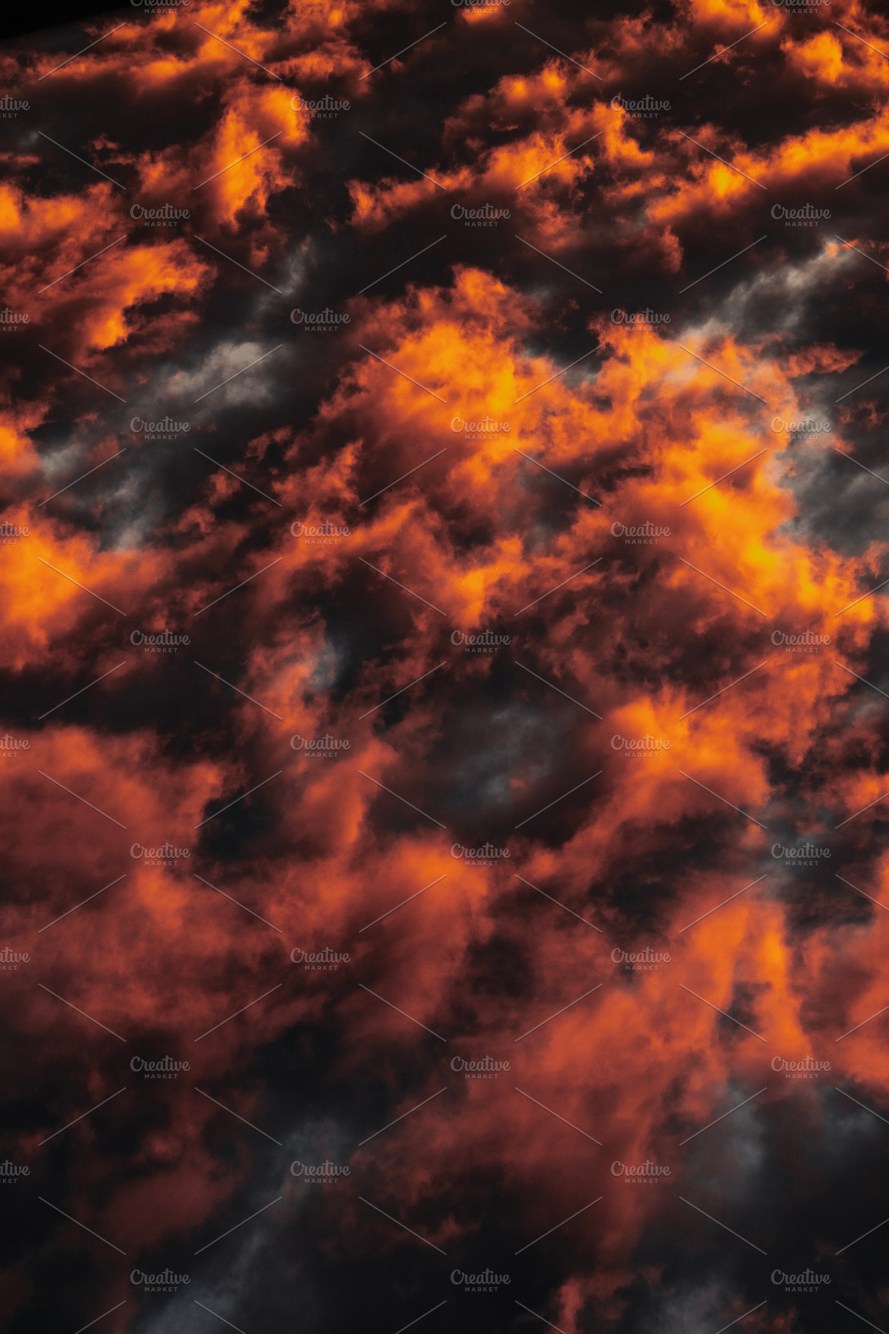 Brisbane Sunset Cloudscape, a Nature Photo by Rob D