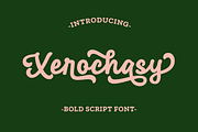 Xerochasy - a Bold Script Font, a Script Font by Ali Hamidi (Thumbnail 1 of 9)