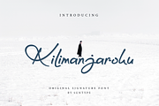 Kilimanjaroku | Handwritten Font, a Script Font by Suntype | Sunshine Std (Thumbnail 1 of 8)