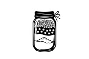 Layered Mason Jar Ingredients Bundle, an Illustration by yasushie (Thumbnail 6 of 31)