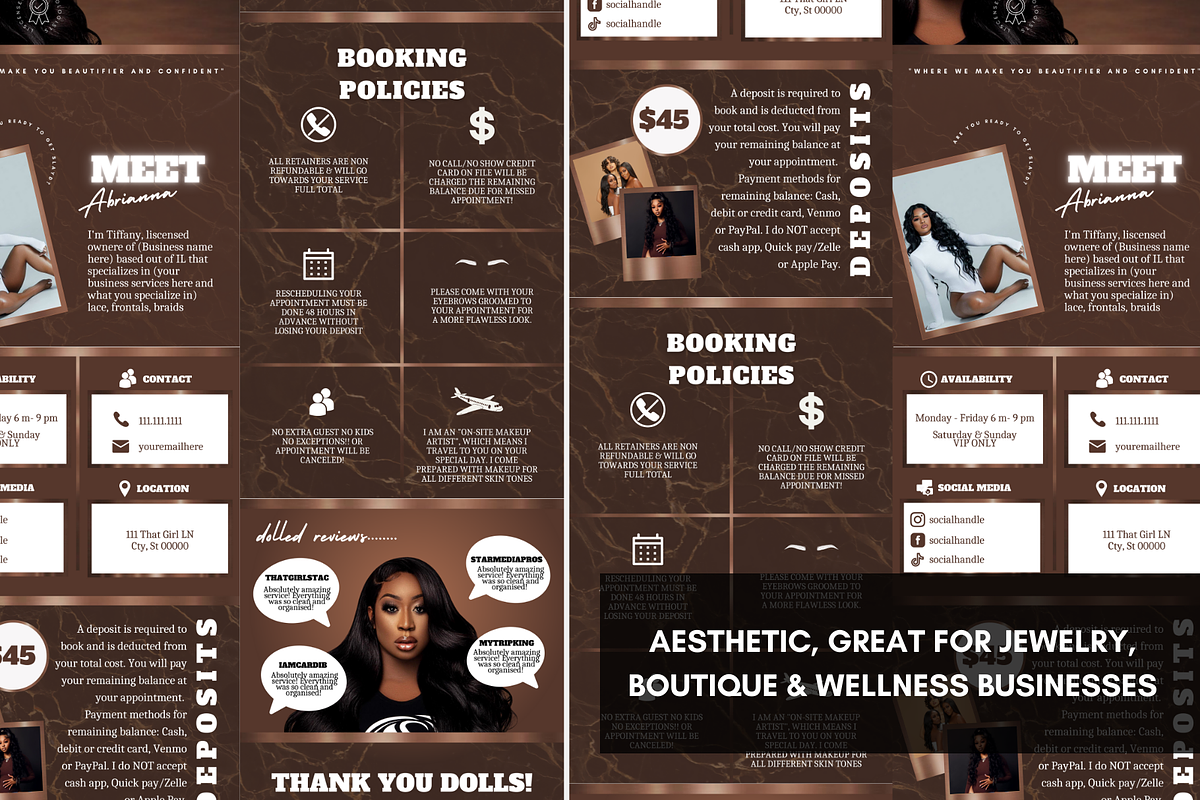 Melanin Acuity Scheduling Template, a Landing Page Template by Lux Logo Studios (Photo 3 of 4)
