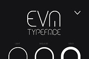 Eva Typeface Sci-fi Font, a Sans Serif Font by DesignSomething (Thumbnail 2 of 5)