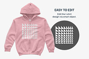 Gildan 18600B Youth Zip Hood Mockups, a Shirt Mockup by GraphicHero (Thumbnail 4 of 9)