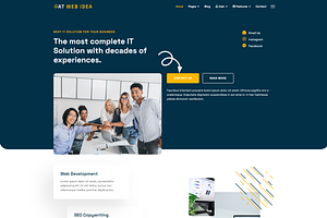 AT Web Idea - Web Design WP Theme