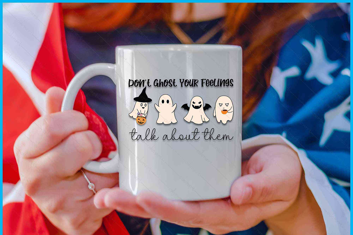 Don't Ghost Your Feelings SVG, an Object Graphic by Creativeusart (Photo 3 of 4)