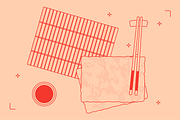 Sushi Vector Food Illustrations, a Food Illustration by TheFoodAtlas (Thumbnail 12 of 15)