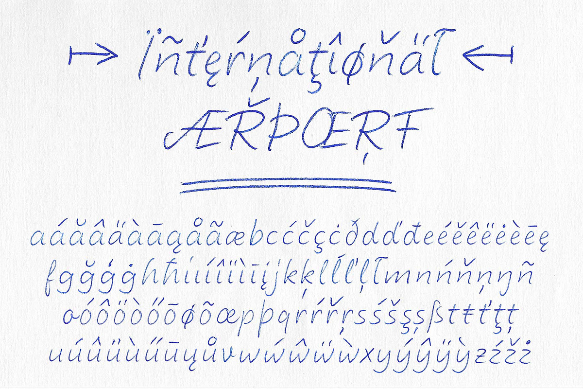 Color Font LiebeHeide, a Script Font by LiebeFonts (Photo 8 of 19)