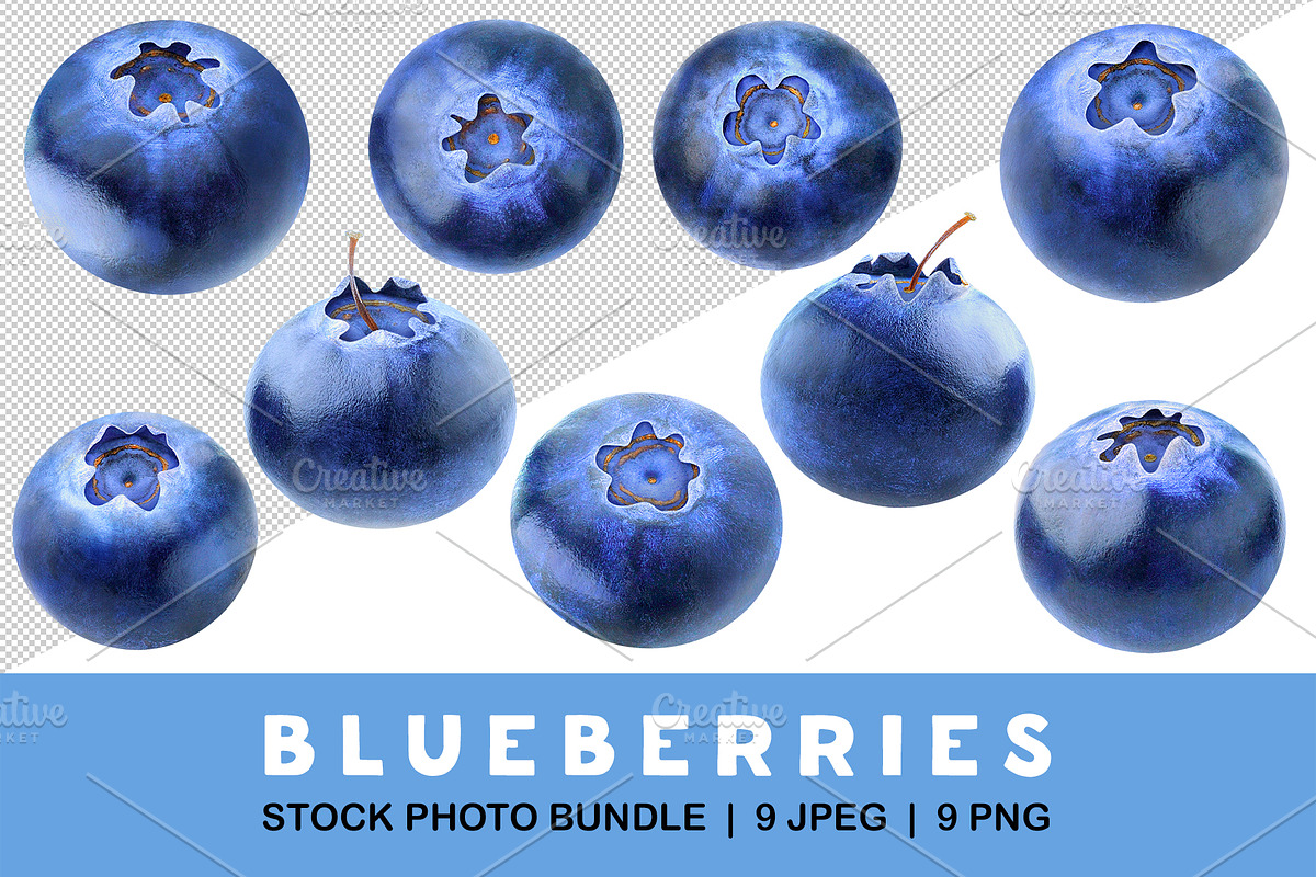 Blueberries collection, an Object Graphic by Fruits+Veggies (Photo 1 of 4)