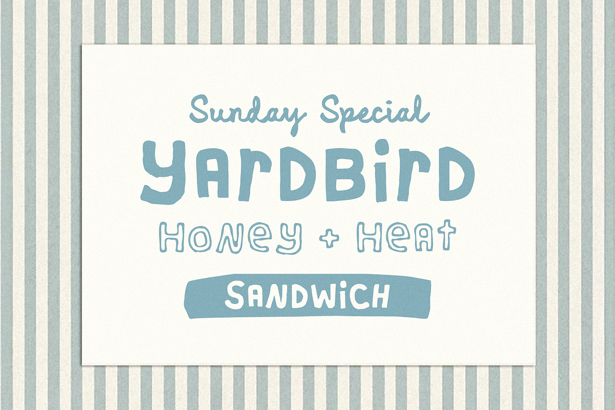 Marigold Market + Strawberry Jane, a Handwritten Font by Bruised Goods (Photo 2 of 13)