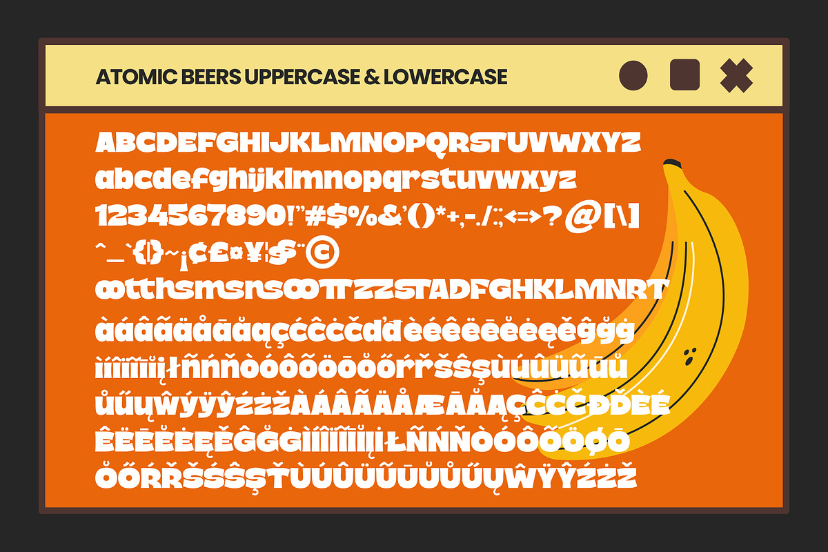 Atomic Beers Bold Sans Display Font, a Sans Serif Font by timelesstype.co (Photo 12 of 15)