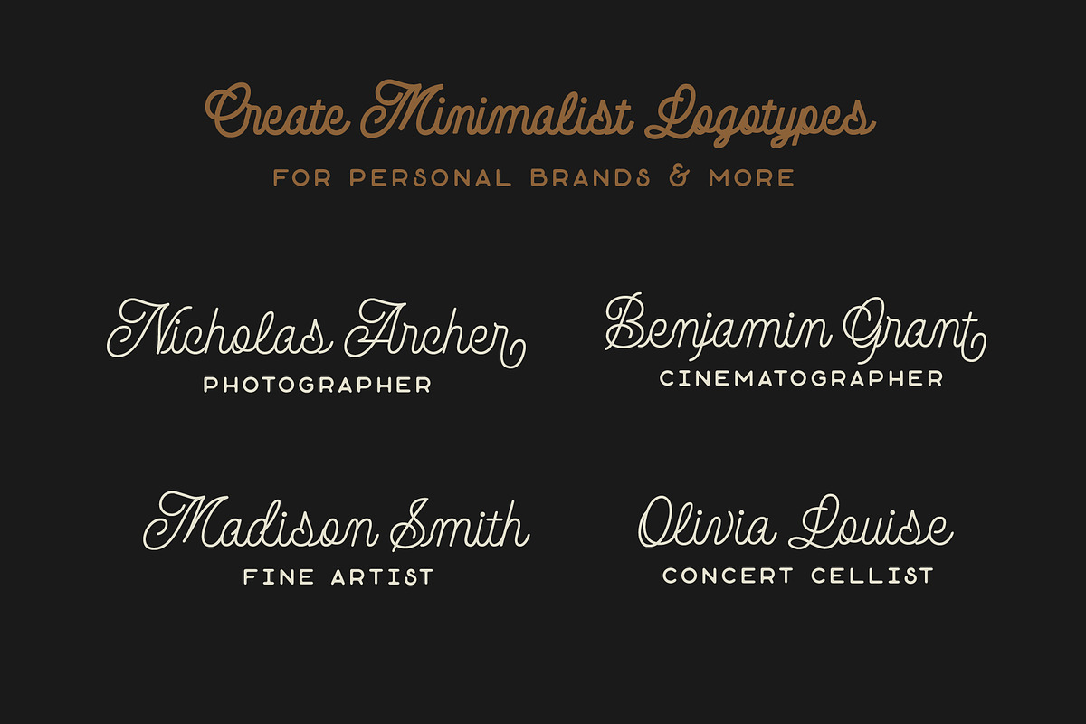Avondale - Monoline Font DUO preview 4