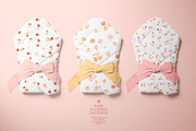 Baby Flowers Watercolor Patterns, a Pattern Graphic by Webvilla Studio (Thumbnail 6 of 9)