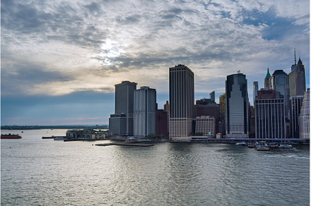 Aerial view the along NYC beautiful, an Architecture Photo by Ungvar Studio