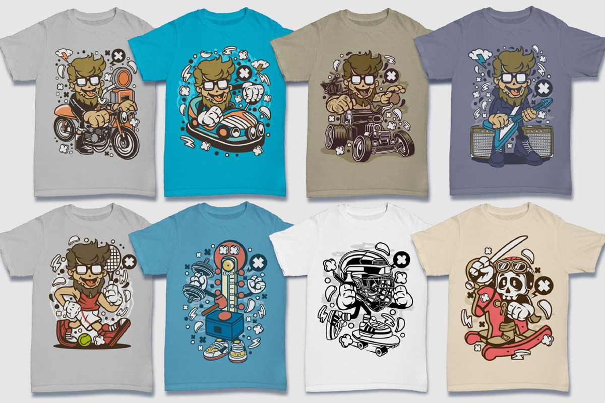Cartoon Vector #4 Design Bundle, an Illustration by roach_graphic (Photo 18 of 20)