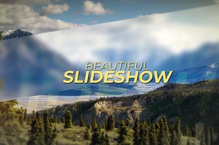 Clean and Beautiful Slidesh (.Mogrt)