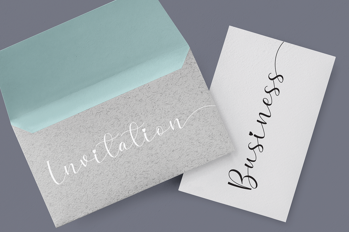 Amellia Bellania | handwritten font, a Script Font by Scratchones (Photo 2 of 10)