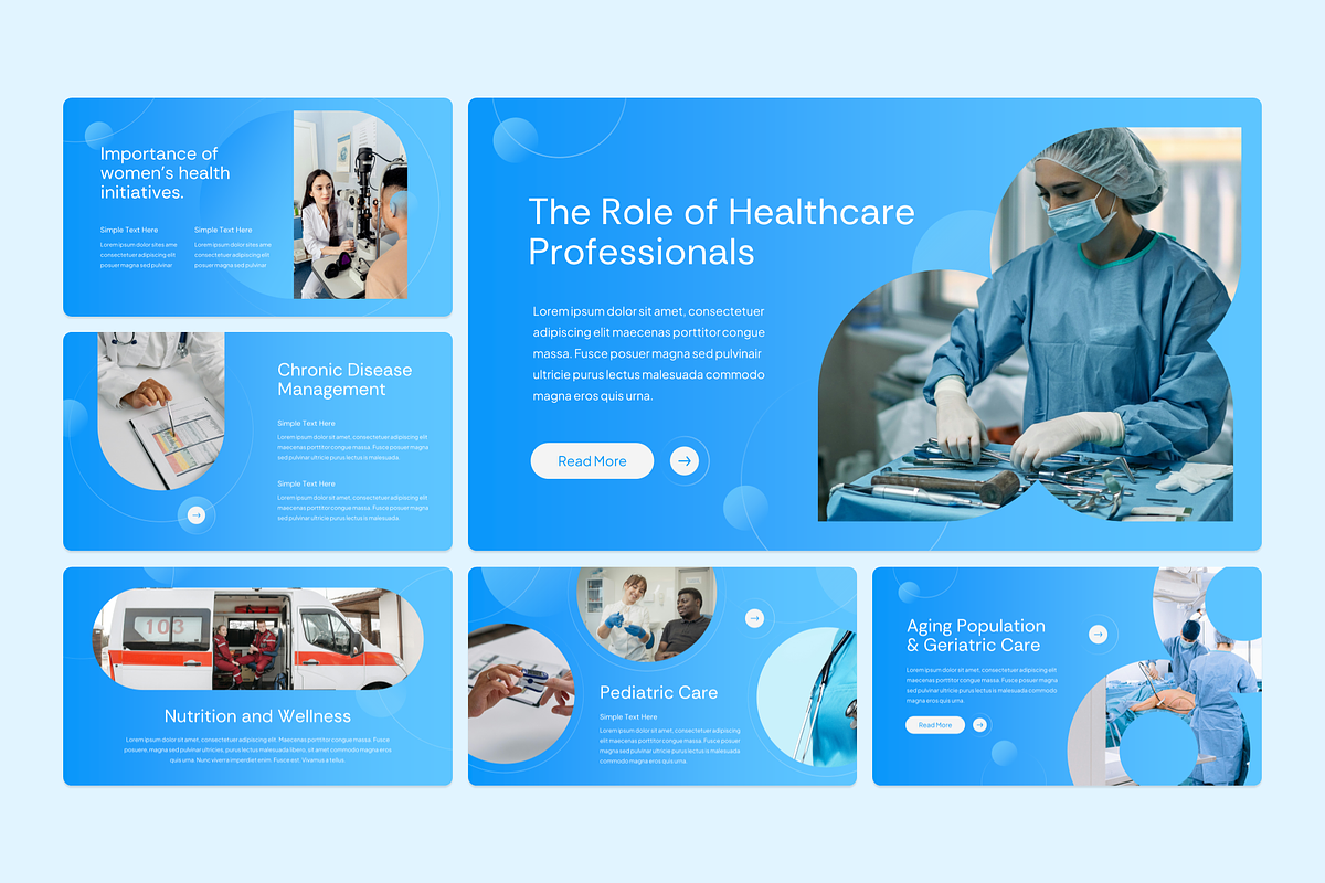 Modern Healthcare Google Slides, a Presentation Template by YossyOneStd (Photo 6 of 6)