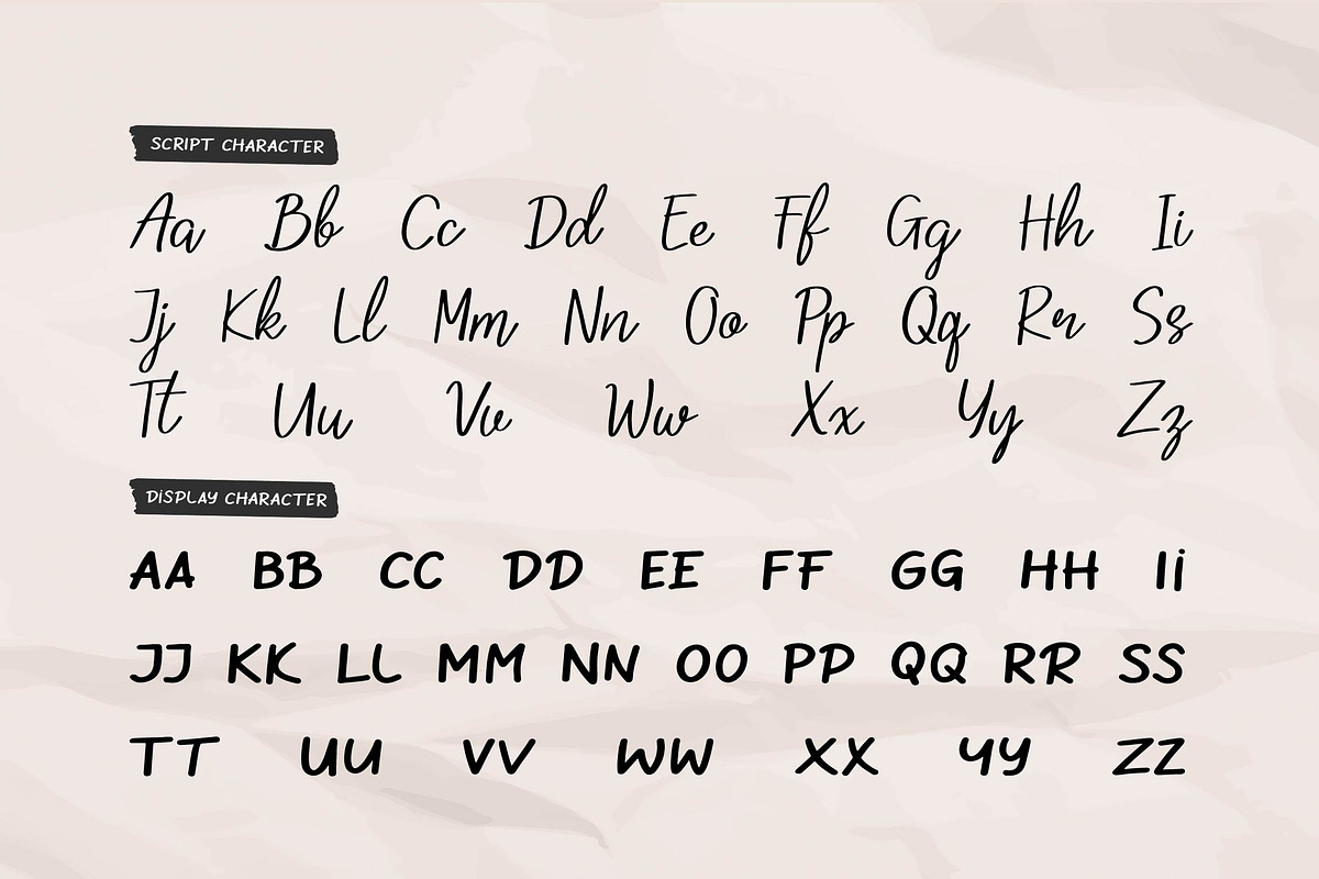 Identic Partner Handwritten Font Duo, a Handwritten Font by Denustudios (Photo 11 of 14)