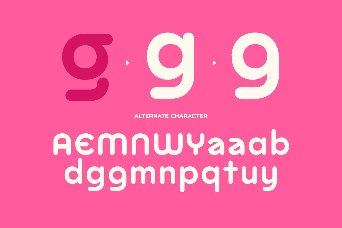 Cricon - Rounded Font, a Sans Serif Font by Matsero (Photo 6 of 10)