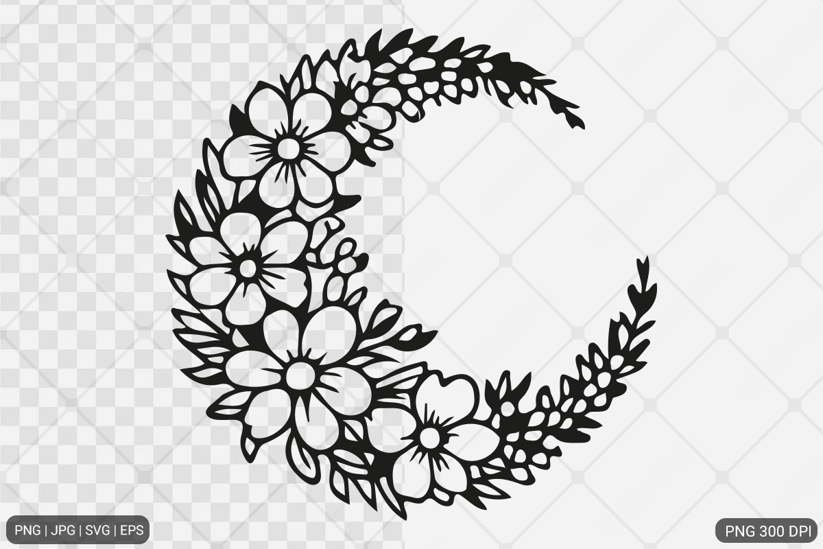 Floral Design SVG PNG Bundle, an Illustration by Actual Pixel (Photo 9 of 22)